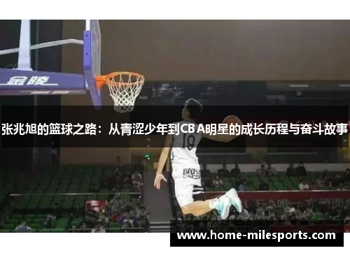 张兆旭的篮球之路：从青涩少年到CBA明星的成长历程与奋斗故事